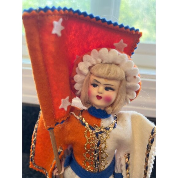 Vtg 1965 Siena Contrada Del Leocorno Doll Made In Italy Eros Florence 8 1/2" - Picture 5 of 9